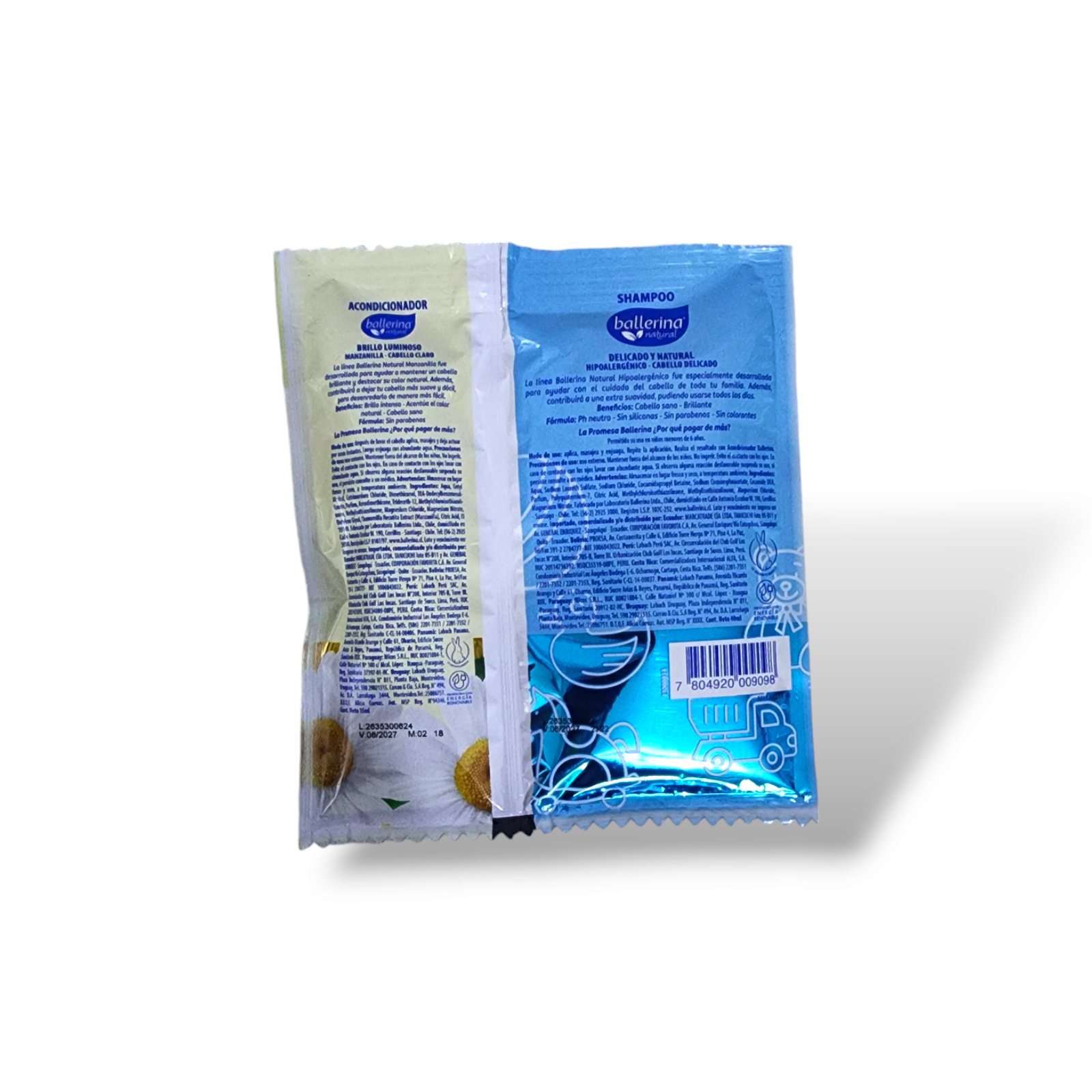 Shampoo Ballerina hipoalergenico 40ml